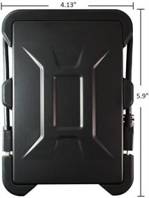 img 2 attached to 🚀 High-Performance HornetTek Defender: Ruggedized USB 3.0 Enclosure with Drop Protection for 2.5" SATA External Hard Drives/SSDs