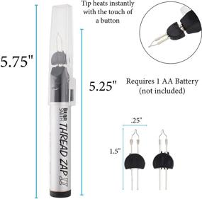 img 1 attached to 🔌 Beadsmith Thread Zap Finishing Replacement