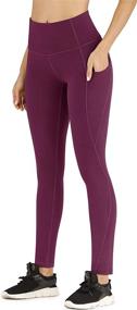 img 2 attached to Heathyoga High Waisted Leggings for Women with Pockets - Workout Leggings with Pockets for Women