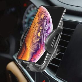 img 3 attached to Njjex Universal Car Phone Mount Holder for Samsung Galaxy & iPhone - Securely Holds S21 Ultra, S20, S10, Note 20, A01, A11 & More