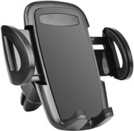 njjex universal car phone mount holder for samsung galaxy & iphone - securely holds s21 ultra, s20, s10, note 20, a01, a11 & more logo