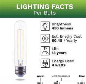 img 2 attached to 💡 High-Performance Bioluz Dimmable LED Filament Replacement for Optimal Lighting