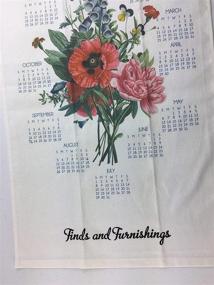 img 1 attached to Poppy Flower Calendar Towel Kitchen