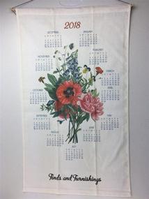 img 3 attached to Poppy Flower Calendar Towel Kitchen