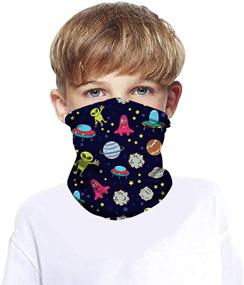 img 3 attached to CHUANGLI Adjustable Drawstring，Boys Balaclava Protection Boys' Accessories and Cold Weather