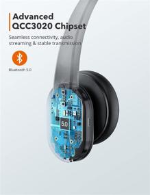 img 1 attached to 🎧 Беспроводные наушники с Bluetooth и шумоподавлением для водителей грузовиков/колл-центра/офиса - включает в себя USB-адаптер для подключения к ПК