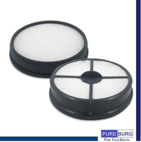 img 1 attached to 🔍 PUREBURG Replacement Filter Kit Set for Hoover Windtunnel UH70400 UH70405 - Compatible with Hoover 303903001 & 303902001, Includes HEPA Filters