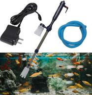 🐠 efficient electric fish tank vacuum cleaner for easy water changing, gravel cleaning, and fecal absorption logo
