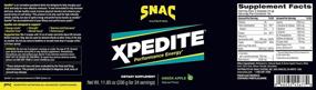 img 1 attached to 🍏 SNAC XPEDITE Green Apple Preworkout Performance Energy Drink, Pre Workout Powder Supplement, 336 Grams (24 Servings)