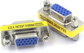 img 1 attached to 💻 Upgrade Your Connections with VCE Changer Coupler Adapter - Latest Version
