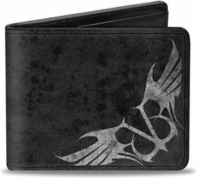 img 4 attached to Buckle Down Bifold Wallet Black Brides