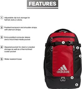 img 3 attached to 🎒 Ultimate Adidas Utility Backpack: Black Silver - Stylish and Practical