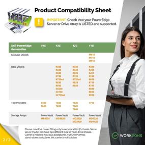 img 1 attached to WorkDone 4 Pack Compatible PowerEdge Hot Swap