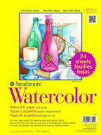 🎨 strathmore paper 300 series watercolor class pack, cold press, 24 sheets - original version logo