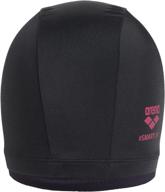 arena unisexs smartcap swim black logo