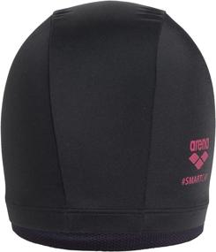 img 4 attached to Arena Unisexs Smartcap Swim Black