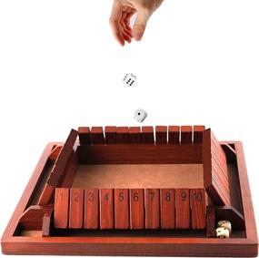 img 1 attached to 🎓 Enhance Learning and Style with the Wooden Players Table – Perfect for Adults in Classroom Settings