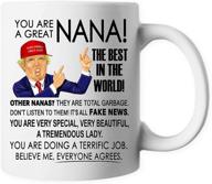 mothers funny trump ceramic coffee logo