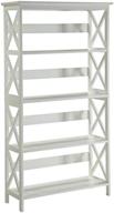 convenience concepts oxford 5 tier bookcase furniture логотип