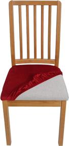 img 2 attached to Stretchable Upholstered Slipcovers by Comqualife with Removable Option