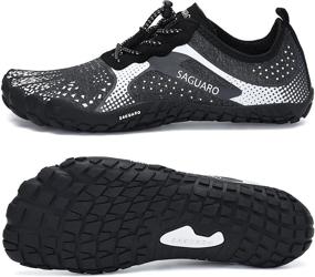 img 4 attached to 🩴 SAGUARO Unisex Water Shoes: Perfect for Outdoor Activities - Beach, Swimming & Gym