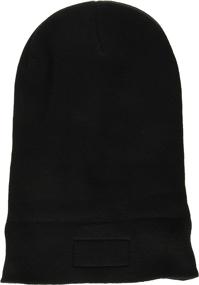 img 1 attached to 🧢 Long Patch Beanie for Men by Timberland