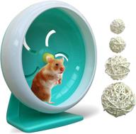 🐹 silent spin: adjustable stand hamster wheel for small pets - gerbils, hamsters, mice logo
