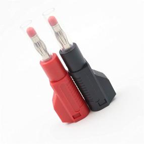 img 1 attached to 🔌 Enhance Electrical Testing with 5Colors Retractable Sheath Banana Plug Stackable Wire Solder DIY Connectors