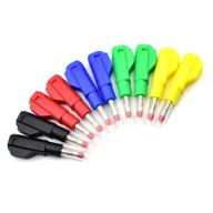 🔌 enhance electrical testing with 5colors retractable sheath banana plug stackable wire solder diy connectors logo