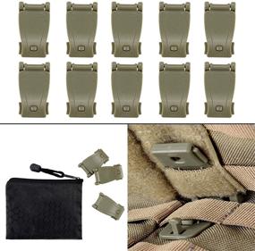 img 4 attached to 🔧 BOOSTEADY Tactical Strap Management Tool Web Dominator Buckle for MOLLE-Enabled Bag and Backpack