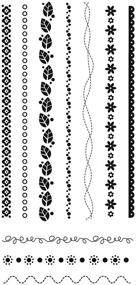 img 1 attached to Fiskars 01 005519 4 Inch 8 Inch Border