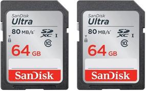 img 1 attached to Повысьте эффективность вашего хранения с памятью Sandisk 2-Pack SDHC UHS-I