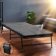 folding bed with memory foam mattress - portable twin fold up bed with carrying bag - luxurious hideaway foldable bed with frame - foldaway guest bed for adults & kids - no assembly required - litebed логотип