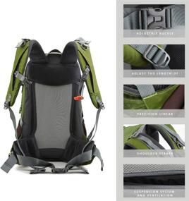 img 2 attached to 🏔️ LOCALLION Lightweight Water Resistant Backpacks for Mountaineering