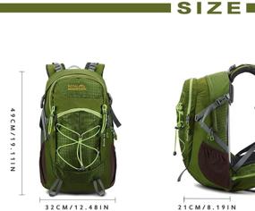 img 1 attached to 🏔️ LOCALLION Lightweight Water Resistant Backpacks for Mountaineering