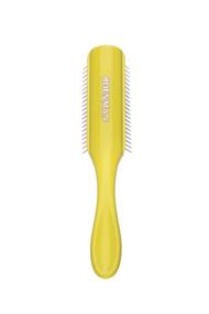 img 1 attached to Denman D3 Honolulu Yellow Curly Hair Brush: 7 Row Styling Brush for Effortless Blow-Drying