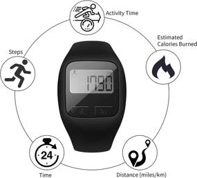 img 3 attached to 🏃 BATAUU Fitness Tracker: Accurate Step Counter, Pedometer Watch for Walking & Running