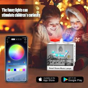 img 2 attached to RGB Hexagon Lights with APP Control & Music Sync - 16 Million Colors - Perfect for Bedroom, Gaming Room, Wall Decor, and Ambient Lighting