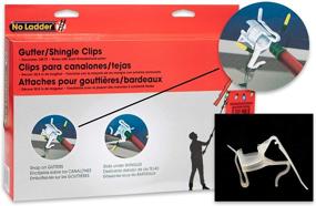 img 3 attached to 📍 No Ladder 50 Count Gutter and Shingle Clips: Clear and Convenient Hanging Solution