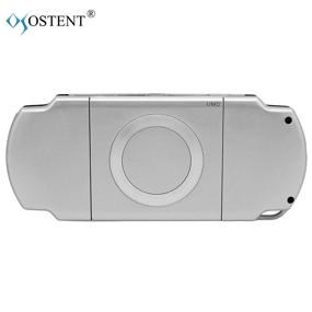 img 3 attached to Full Housing Shell Faceplate Case Replacement Parts for Sony PSP 2000 Console - Silver Color