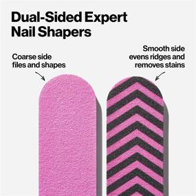 img 1 attached to Revlon x Barbie Professional Nail Shapers: 💅 Efficiently Shape & Smooth Normal to Hard Nails