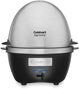 img 4 attached to 🍳 Cuisinart Egg Cooker - Brushed Stainless Steel, Standard Size