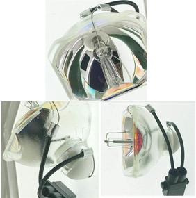 img 2 attached to 📺 Tawelun 915P049010 Replacement Lamp with Housing: Quality Solution for Mitsubishi TVs