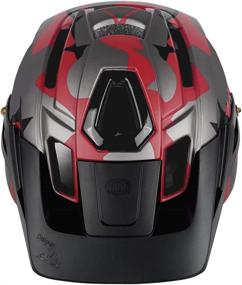 img 3 attached to PTSOC Adult MTB Helmet with Rear Light for Dirt Mountain 🚴 Biking, Road Cycling, Skateboarding, Roller Skating - Safety Certified for Men and Women