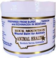 buck mountain wound balm - 4 oz. logo