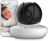 📷 amcrest zencam wifi camera - pet dog camera, nanny cam with two-way audio, baby monitor - cell phone app, pan/tilt wi-fi wireless ip camera - micro sd card, rtsp, cloud, night vision - m1w logo