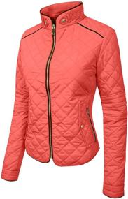 img 3 attached to NE PEOPLE Womens Lightweight Quilted Women's Clothing