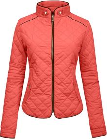 img 4 attached to NE PEOPLE Womens Lightweight Quilted Women's Clothing