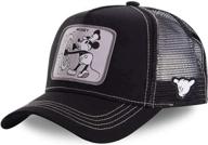 bsudilok cartoon baseball cap: stylish unisex hip hop dad mesh hat for outdoor sports логотип