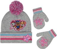 stay warm with nickelodeon toddler patrol mittens - cold weather girls' accessories logo